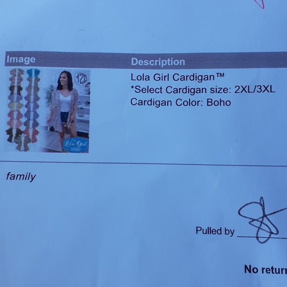 NWT light colorful kimono size 2xl - Picture 5 of 7